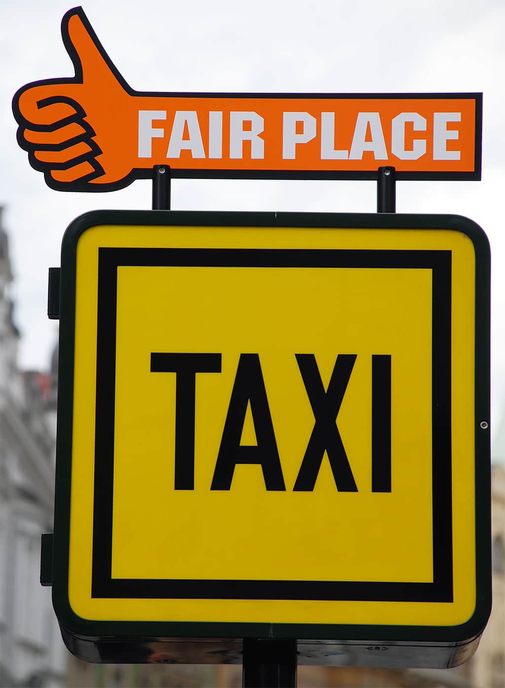 Taximässplats